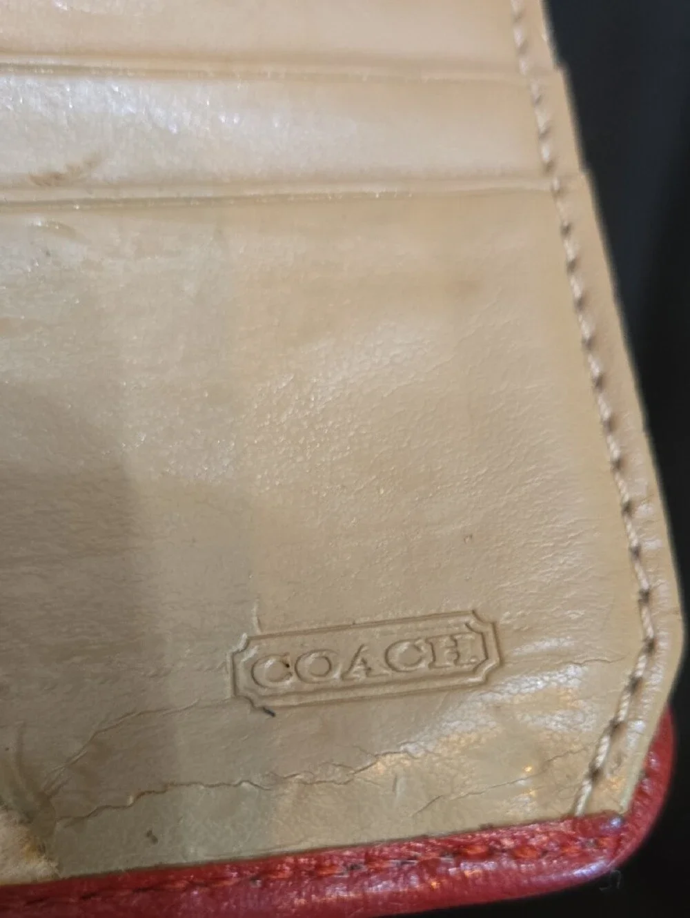 Coach signature jacquard